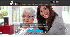 Desktop Screenshot of agencedore.com